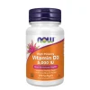 NOW Vitamina D-3 5.000 UI 120 Cápsulas | Ossos, Imunidade e Músculos