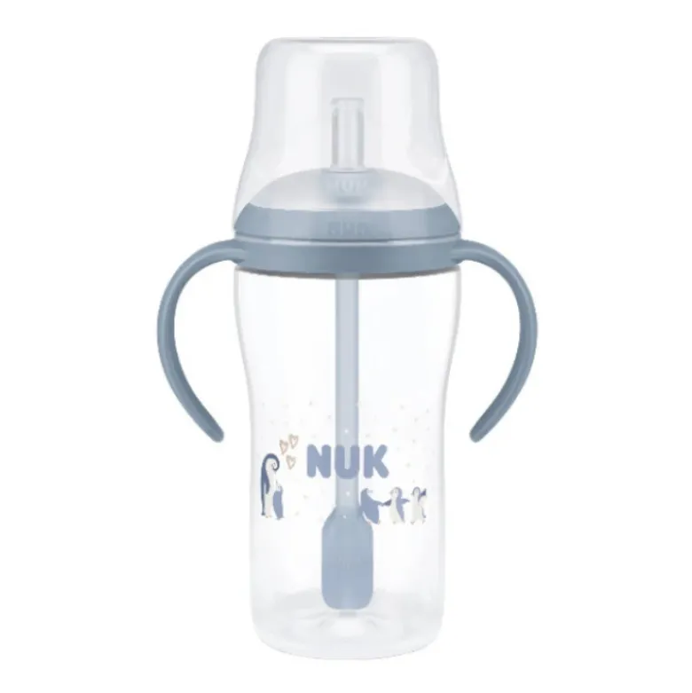 Nuk Copo Aprendizagem Perfect Match com Palhinha Azul 260ml +8 Meses