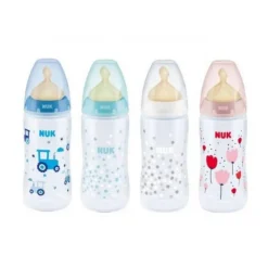 Nuk First Choice+ Biberão Latex Controlo Temperatura 6-18M 300ml