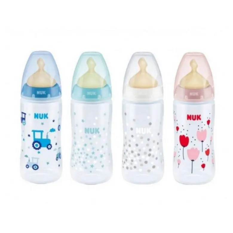 Nuk First Choice+ Biberão Latex Controlo Temperatura 6-18M 300ml