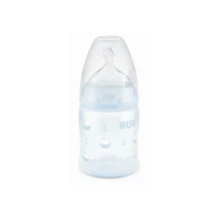 Nuk First Choice Biberão Silicone Blue 0-6M 150ml