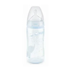 Nuk First Choice Biberão Silicone Blue 0-6M 300ml