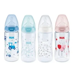 Nuk First Choice+ Biberão Silicone Controlo Temperatura 0-6M 300ml