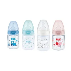 Nuk First Choice+ Biberão Silicone Controlo Temperatura 0-6M 150ml
