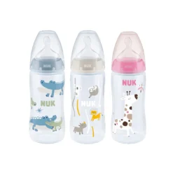 Nuk First Choice Biberão Silicone 300ml 6-18M