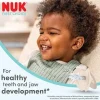 NUK First Choice Chupetas Silicone Rosa 18-36M Pack 2 | Macaco e Canguru