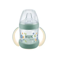 Nuk For Nature Biberão Sense Aprendizagem Verde +6M 150ml