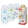 Nuk Nature Sense Biberão Silicone 6-18M 260ml