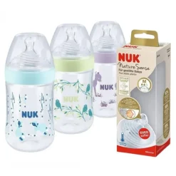 Nuk Nature Sense Biberão Silicone 6-18M 260ml