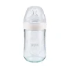 Nuk Nature Sense Biberão Vidro Tetina M 0-6M 240ml