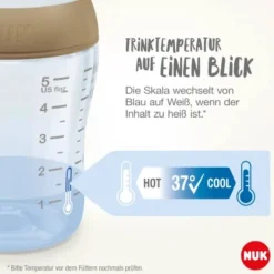 Nuk Perfect Match Biberão Silicone Balões +3M 260ml
