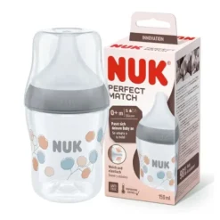 Nuk Perfect Match Biberão Silicone Balões +0M 150ml