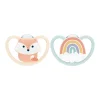 Nuk Space Chupetas Silicone 0-6M
