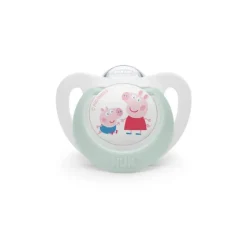 Nuk Star Peppa Pig Chupetas Silicone 0-6M