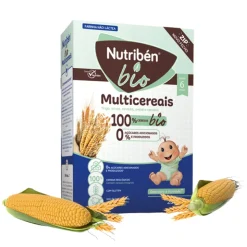 Nutribén Bio Multicereais 250g | Papa 100% Cereais Bio +6Meses