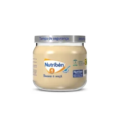 Nutribén Boião Banana e Maçã 120g +4M