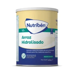 Nutribén Leite Arroz Hidrolisado 400g +0M | Para Alergia Proteína Leite de Vaca