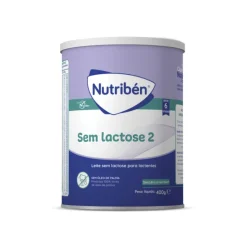 Nutribén Sem Lactose 2 Leite +6M 400g