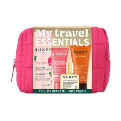 Nuxe Kit Essenciais Viagem 2026 | Água micelar, gel creme, óleo seco e gel de limpeza