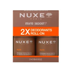 Nuxe Pack Men Boost Desodorizante 24H 2x50ml | Sem Álcool e Sem Sais de Alumínio