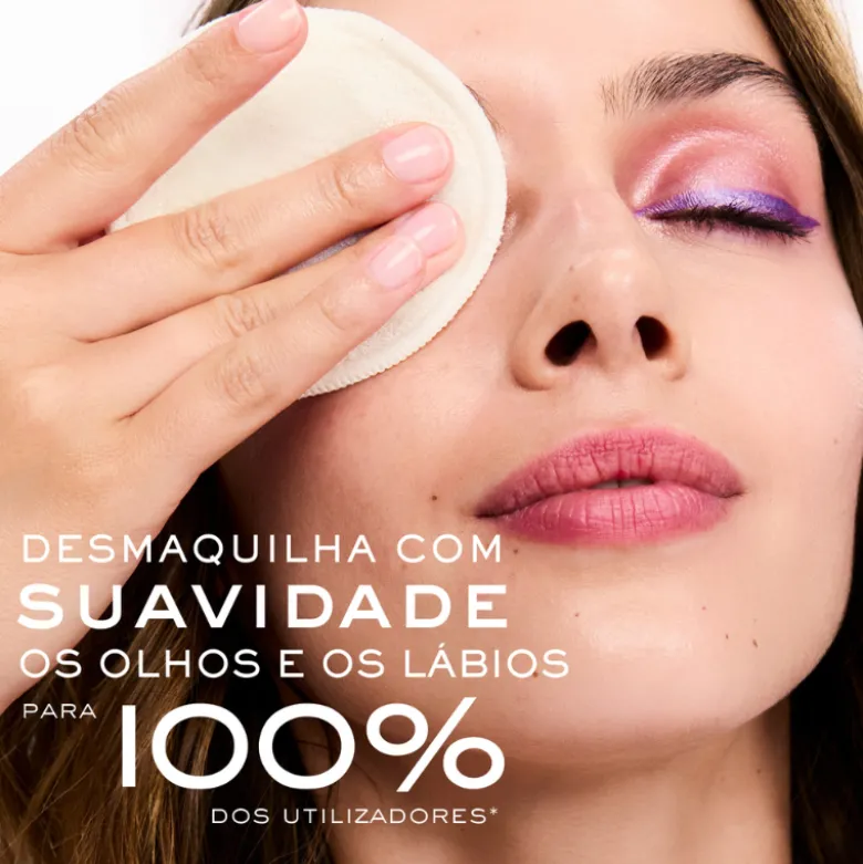 Nuxe Very Rose Desmaquilhante Bifásico 100ml | Remove Maquilhagem Waterproof sem Esfregar | Para Olhos Sensíveis