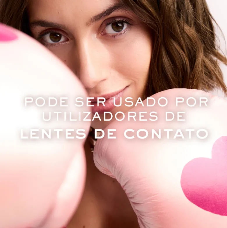 Nuxe Very Rose Desmaquilhante Bifásico 100ml | Remove Maquilhagem Waterproof sem Esfregar | Para Olhos Sensíveis