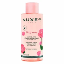 Nuxe Very Rose Água Micelar Desmaquilhante Calmante 750ml | Fragrância Rosas | Suave e sem Ressecar
