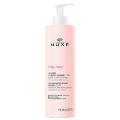 Nuxe Very Rose Leite Corporal Hidratante 24H 400ml | Com Extrato de Rosa | Para Pele Sensível