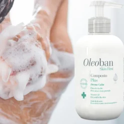 Oleoban Composto Derma 300ml | Higiene para Pele Seca e com Eczema | Óleo de Girassol + Ictasol