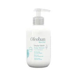 Oleoban Duche Diário 300ml | Gel Limpeza Ultra-Suave | Protege Pele Sensível e Atópica | Adultos e Crianças