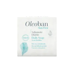 Oleoban Sabonete Diário 100g | Higiene e Hidratação para Pele Seca | Adultos e Crianças (+3 anos)