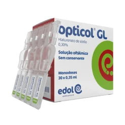 Opticol GL Gotas Oftálmicas 30 monodoses de 0,35ml | Para Secura e Fadiga Ocular