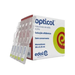 Opticol Solução Oftálmica 30 Monodoses de 0.35ml | Para Secura Ocular