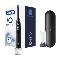 Oral-B iO 6 Escova Dentes Elétrica Preta + Recarga