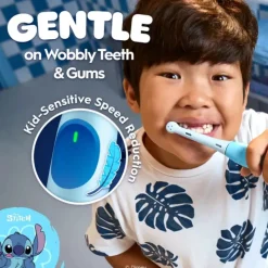 Oral-B iO Kids Escova Elétrica Stitch + Estojo Viagem | 6+ Anos