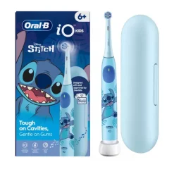 Oral-B iO Kids Escova Elétrica Stitch + Estojo Viagem | 6+ Anos