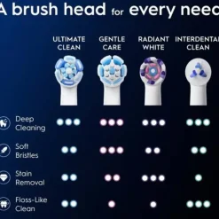 Oral-B iO Ultimate Clean Recargas Pretas x4