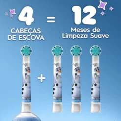 Oral-B Pro Kids Frozen Recarga x6 +3 Anos Cerdas Extra Suaves
