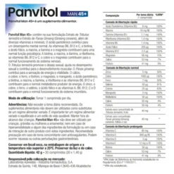Panvitol Man 45+ 30 Comprimidos | Suplemento para Homem | Energia, Mente & Vitalidade