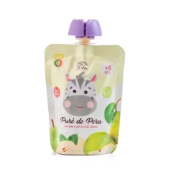 Papinhas da Xica Puré de Pera Biológico +6Meses 90g | Sem Açúcares Adicionados