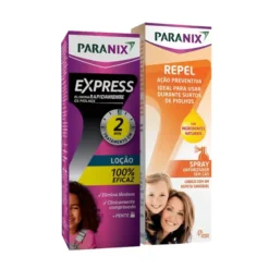 Paranix Pack Loção Express 95ml + Repel Spray 100ml | Piolhos e Lêndeas 2 Min
