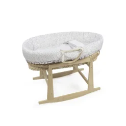 Pasito a Pasito Forra Alcofa TOG 2.5 Moisés Little Bloom Grey | Inclui edredão, lençol