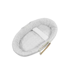 Pasito a Pasito Forra Alcofa TOG 2.5 Moisés Little Bloom Grey | Inclui edredão, lençol