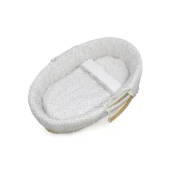 Pasito a Pasito Forra Alcofa TOG 2.5 Moisés Little Bloom Grey | Inclui edredão, lençol