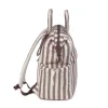Pasito a Pasito Mochila Maternidade Cherry Strips 29x40x17cm | Inclui Trocador