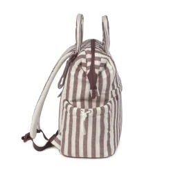 Pasito a Pasito Mochila Maternidade Cherry Strips 29x40x17cm | Inclui Trocador