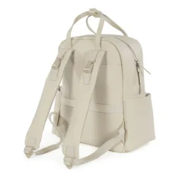 Pasito a Pasito Mochila Maternidade Icon Cream 38cm | Elegante e Prática