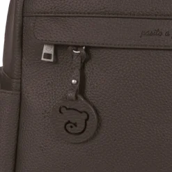 Pasito a Pasito Mochila Maternidade London Brown | Muda fraldas incluído