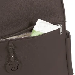 Pasito a Pasito Mochila Maternidade London Brown | Muda fraldas incluído