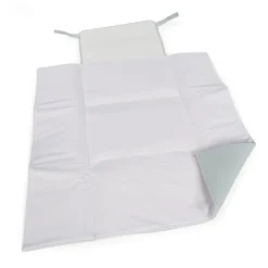 Pasito a Pasito Muda Fraldas Portátil Icon Green | Trocador Dobrável Eco-Pele 52x71 cm